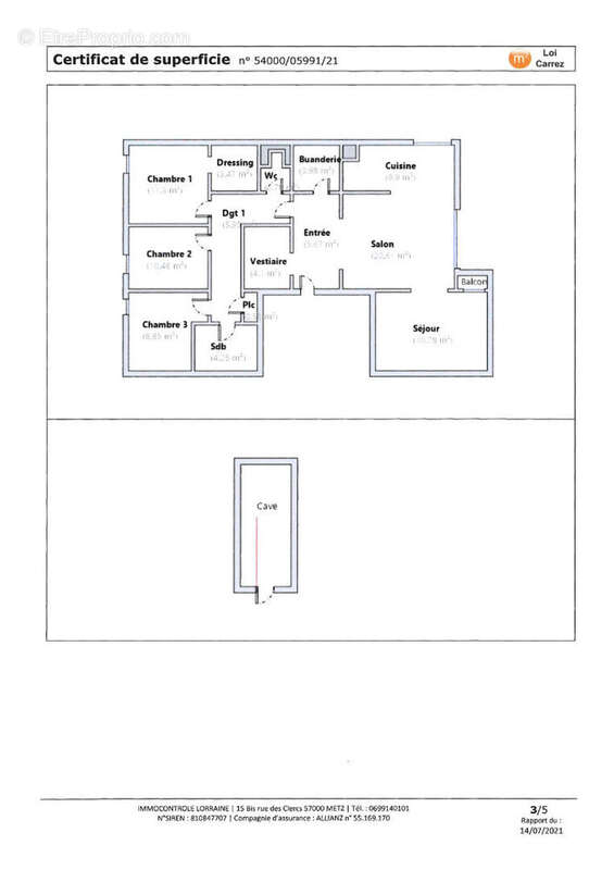 Appartement à NANCY