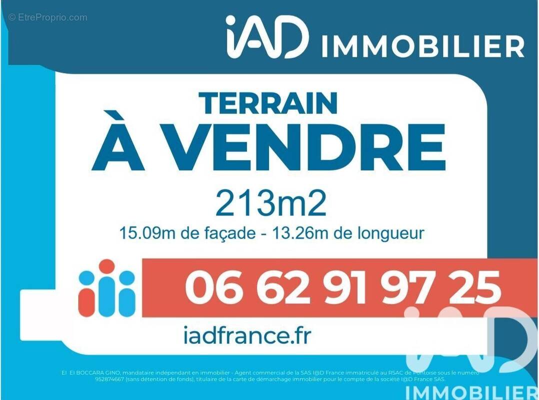 Photo 1 - Terrain à SARCELLES