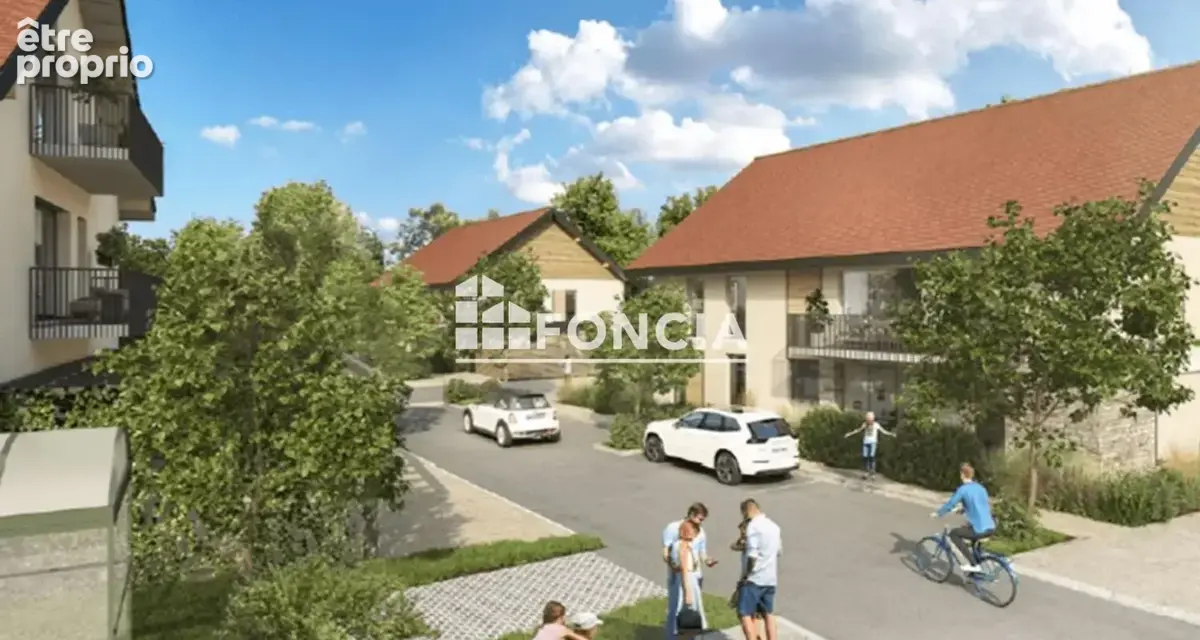 CENTRE D'ARENTHON : appartement T3 avec terrasse + 2 places de parking - photo 1