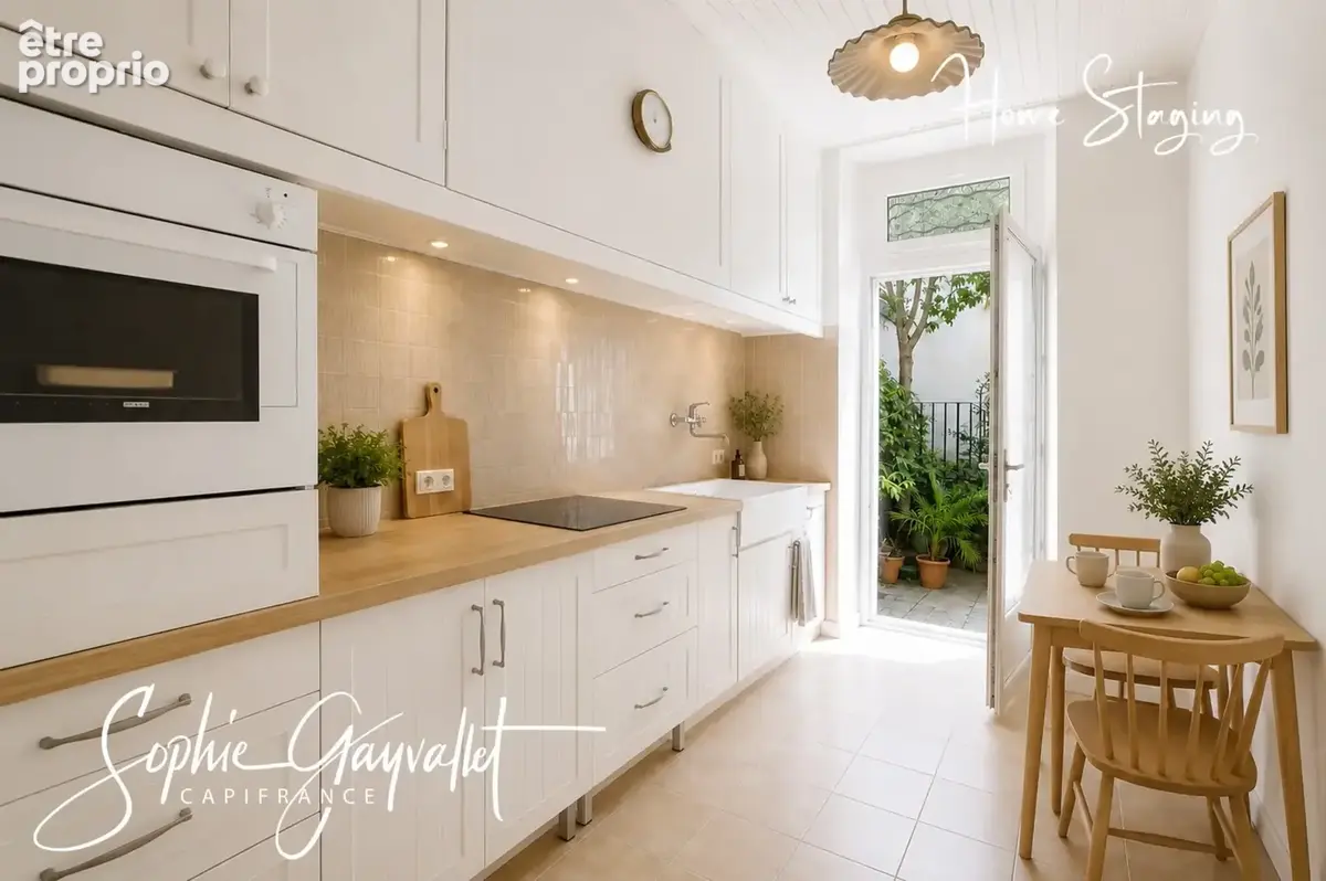 MARSEILLE 4ème – Appartement T2 Bis de caractère avec alcôve, terrasse et caves - photo 4