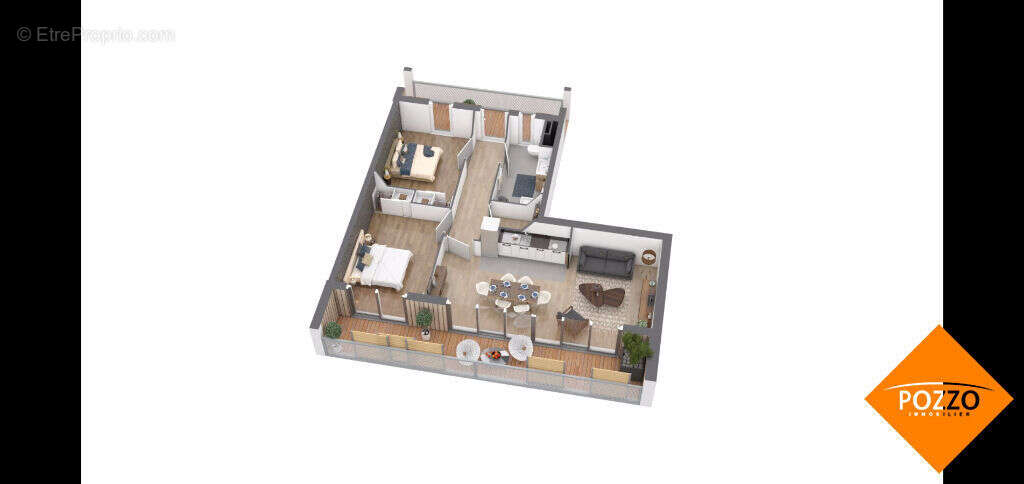 Appartement à SAINT-PAIR-SUR-MER