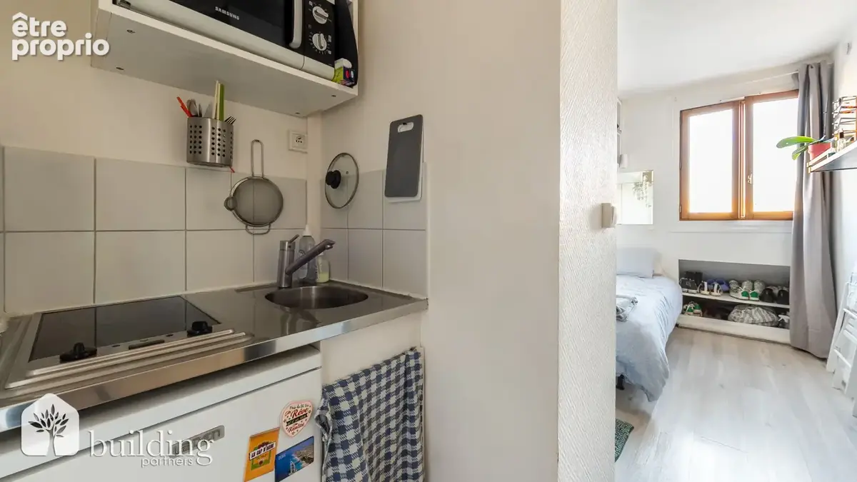 Ternes-Maillot Paris 17ème - Studette 9,01 m² - photo 4
