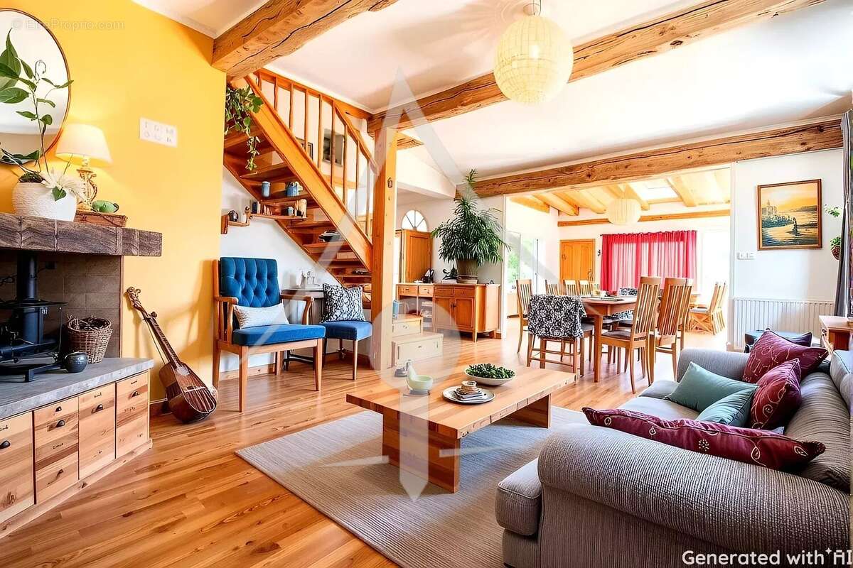 Coup de cœur au Fauga – Maison de caractère T6 de 196m2 avec jardin et modulable en deux espaces de vie indépendant - photo 9