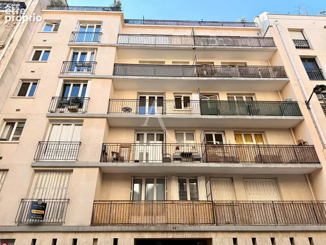 Studio 34.31m² Paris 75017 - métro ligne 13 - photo 1