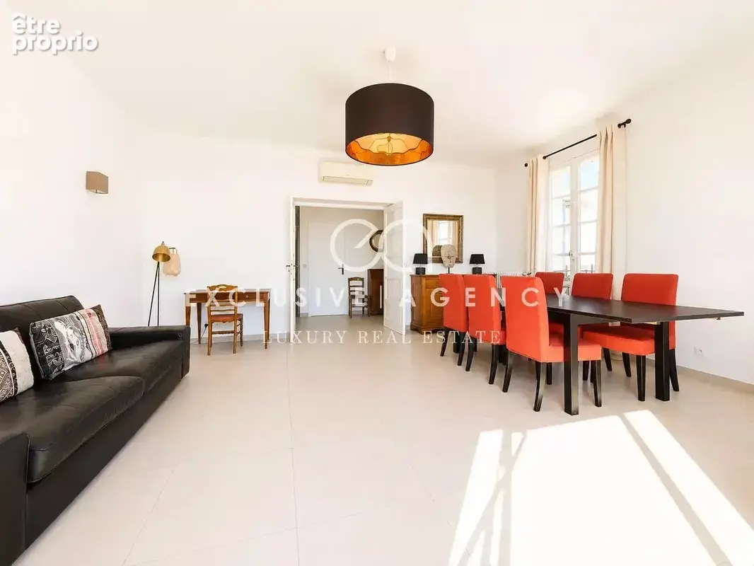 CANNES DERNIER ÉTAGE vente 3 pièces 102m² Vue mer panoramique - photo 3