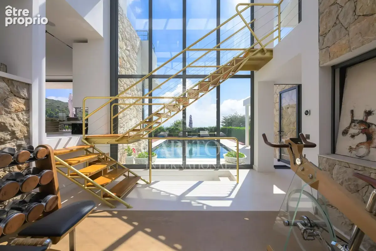 Èze – Villa contemporaine avec vue mer panoramique et terrain plat - photo 13