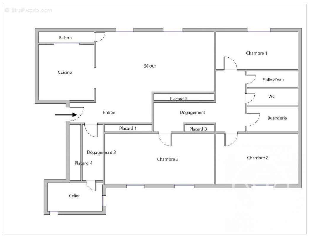 Appartement à LE MANS