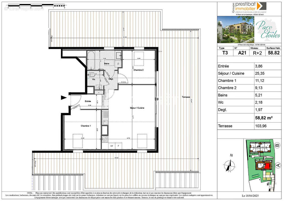 Appartement à GENAY