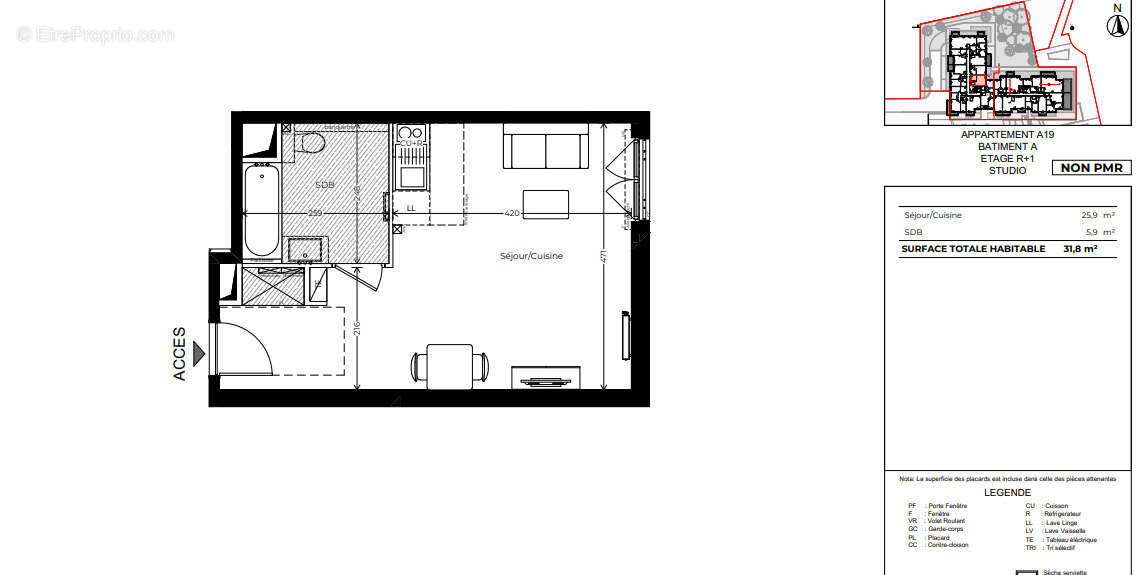Appartement à LE PLESSIS-ROBINSON