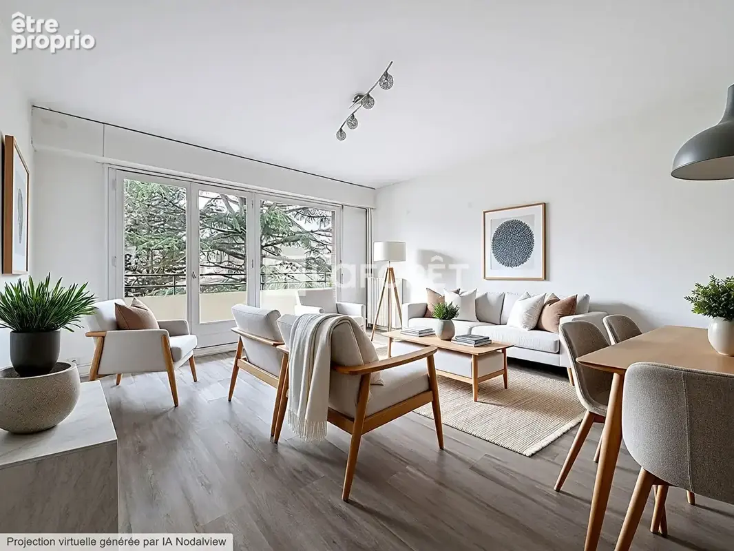 Deuil-la-Barre : spacieux 3 pièces de 71.55 m² - photo 3