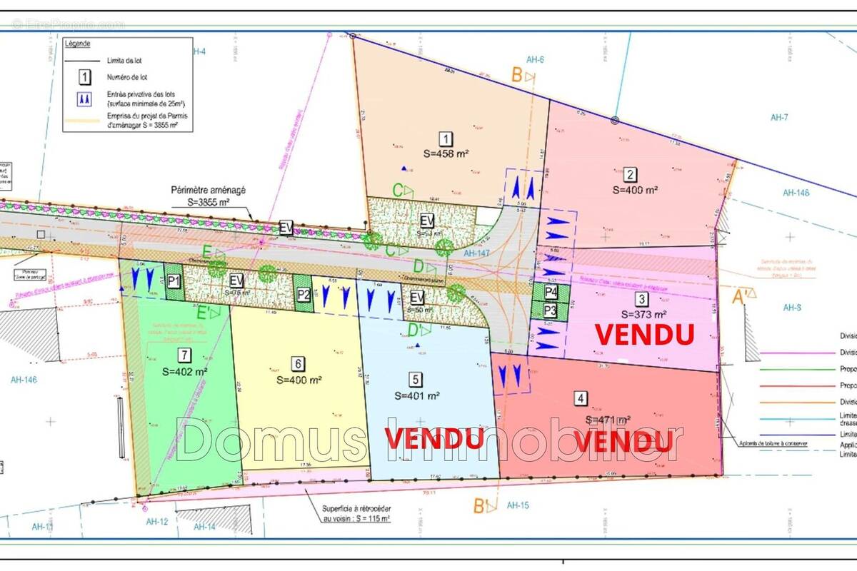 Terrain à CHATEAUNEUF-DE-GADAGNE