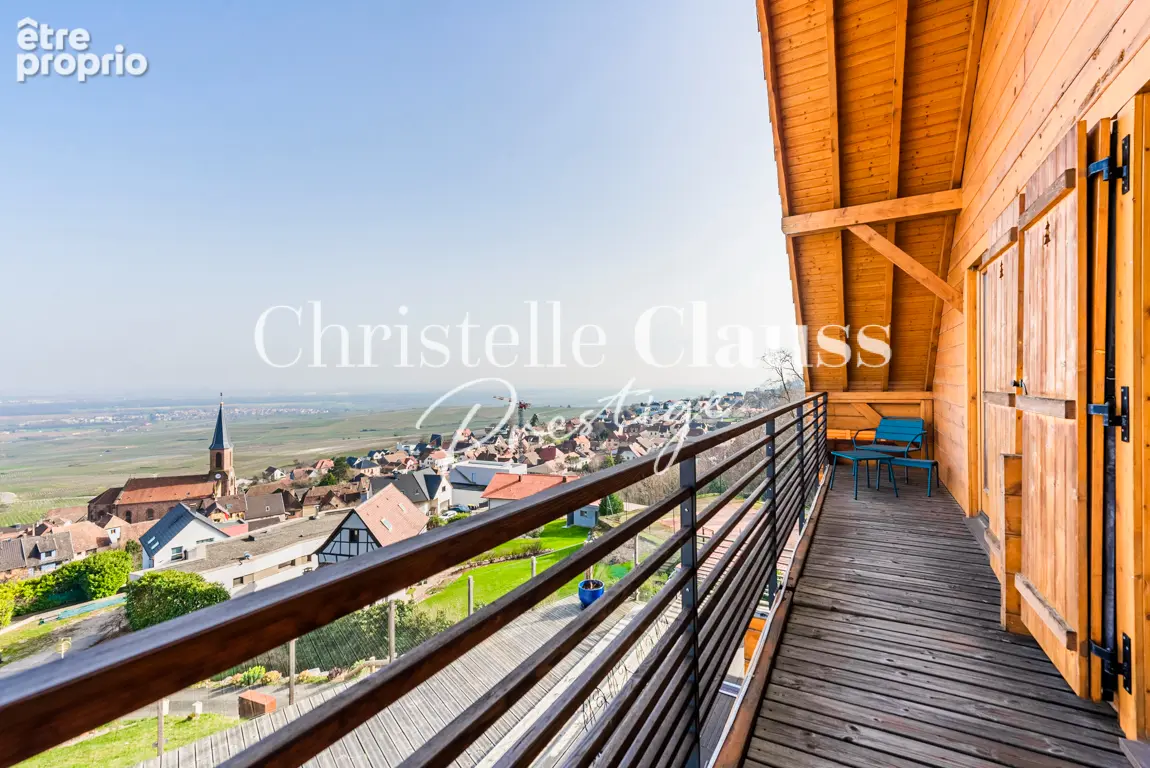 Maison Husseren-les-Châteaux : Vue Alsace + Garage XXL - photo 13