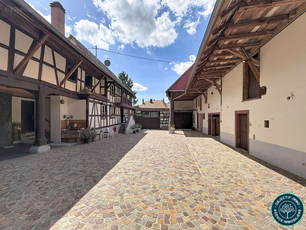 COUP DE CŒUR AU KOCHERSBERG — Authentique corps de ferme alsacien sur 14,93 ares - photo 3