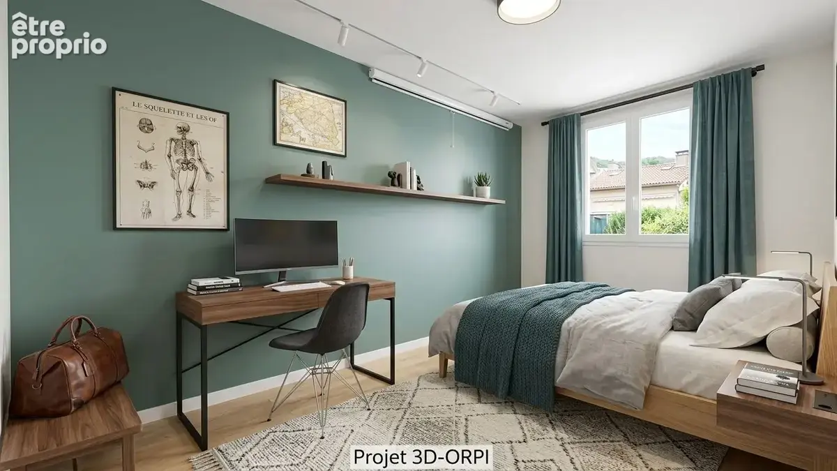 T3 de 60 m² au coeur de Caluire-et-Cuire - photo 4