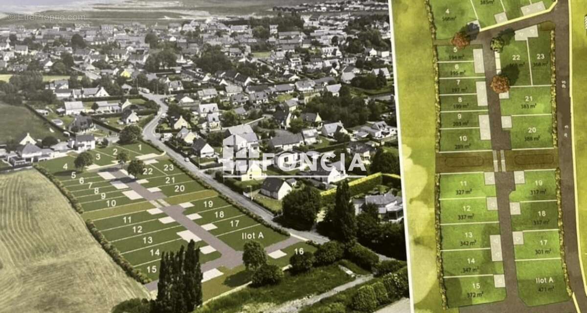 Terrain à LE VIVIER-SUR-MER