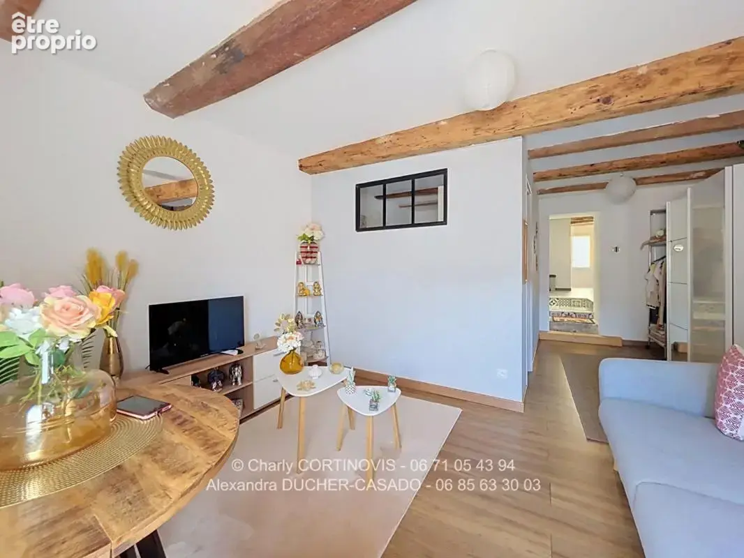 Maison de village Chateau Arnoux Saint Auban 140 m2 avec terrasse, combles et caves - photo 14