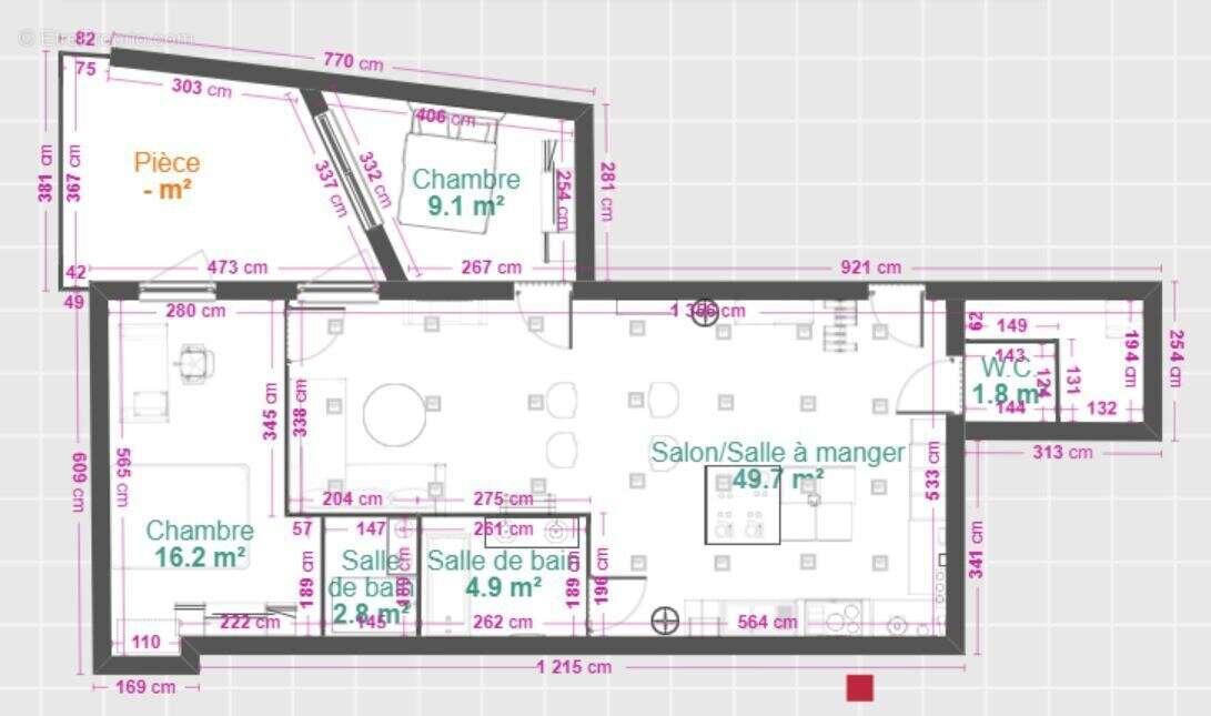 Appartement à CHALON-SUR-SAONE