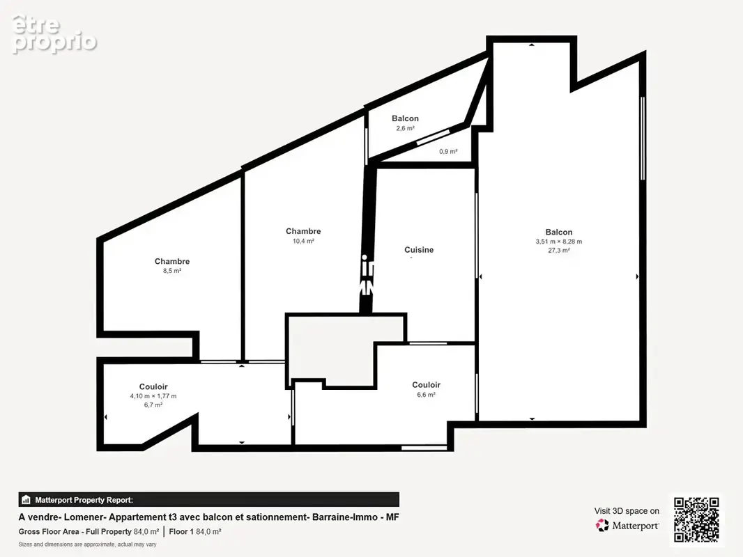 A vendre- lomener ? appartement t3 à deux pas de la mer - photo 19