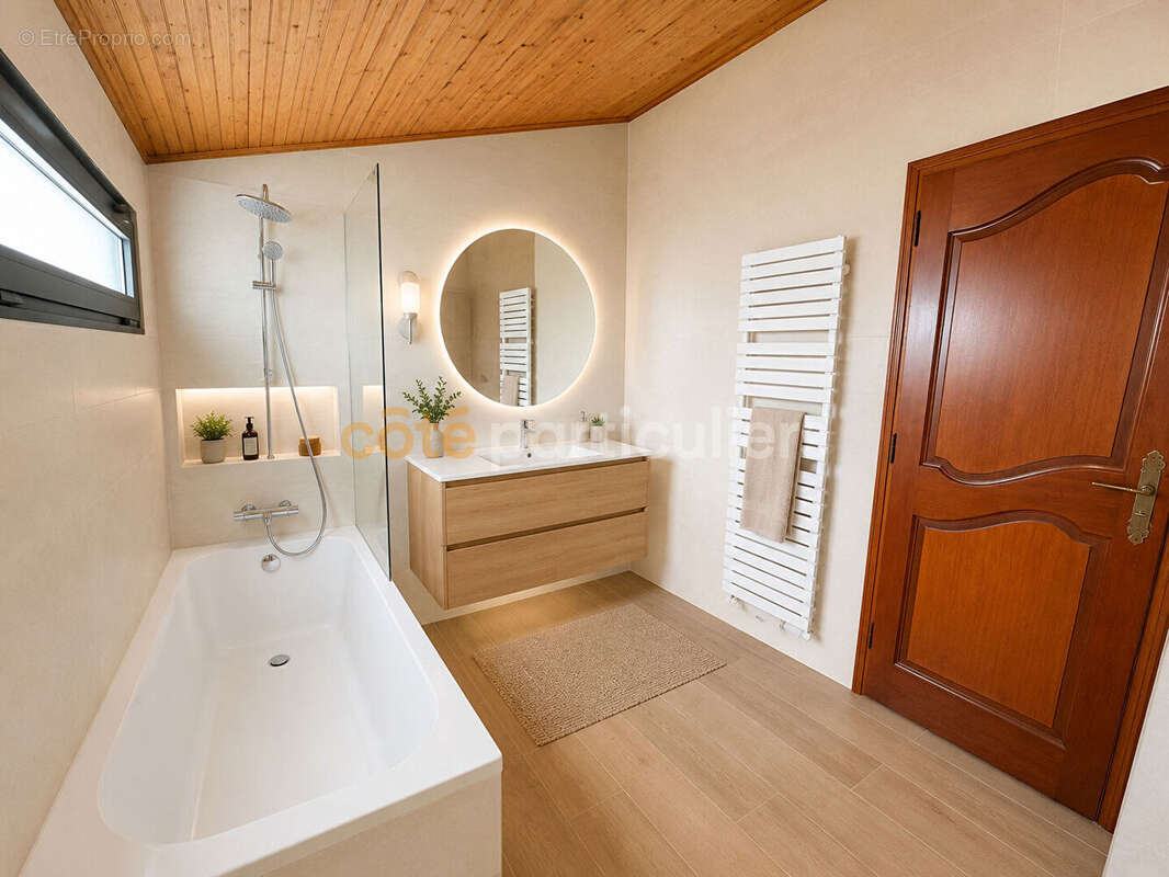 Saint-jean-de-monts -- centre-ville -- appartement t4 -- 3 chambres -- 116 m2  -- parking box ferme -- terrasse - photo 14