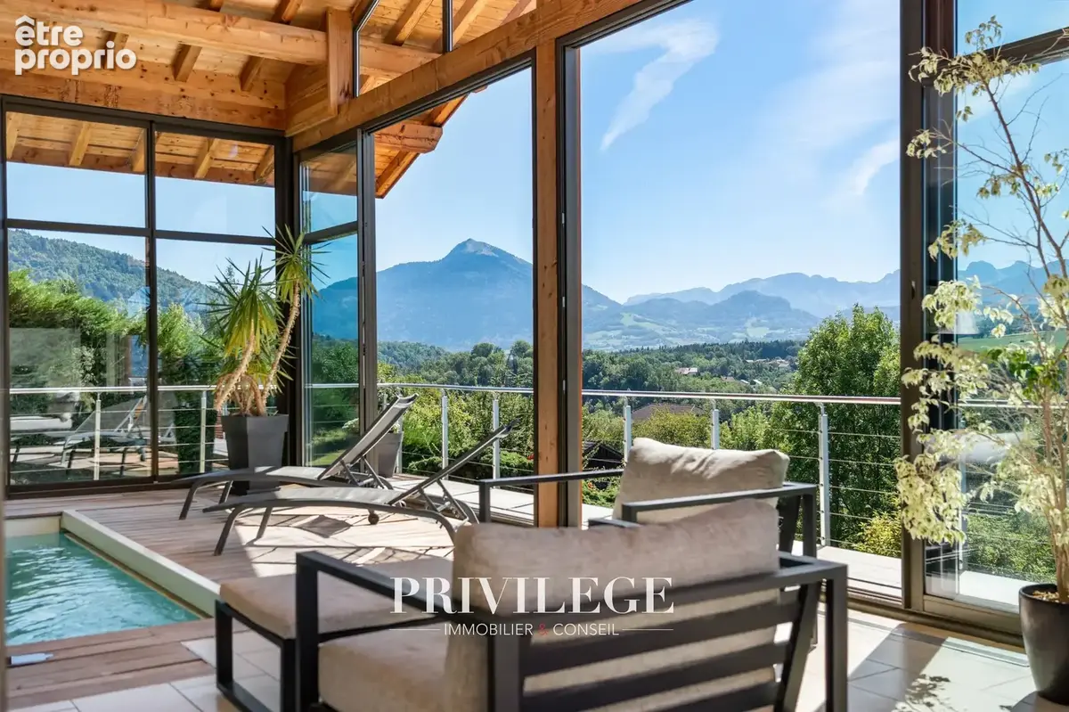 Propriété d’exception avec piscine intérieure, sauna, vue panoramique et gîte indépendant aux portes de Genève - photo 7