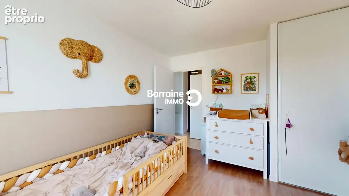 BARRAINE IMMO - A VENDRE EN EXCLUSIVITE : T3 dernier étage avec balcon et double stationnement à Guilers - Réf : PZ00393-TH - photo 14