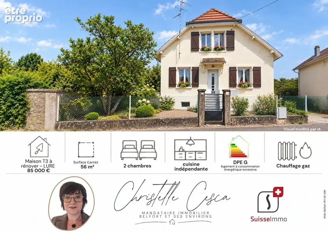 LURE - Maison avec jardin à rénover ? Idéale premier achat ou investissement - photo 1