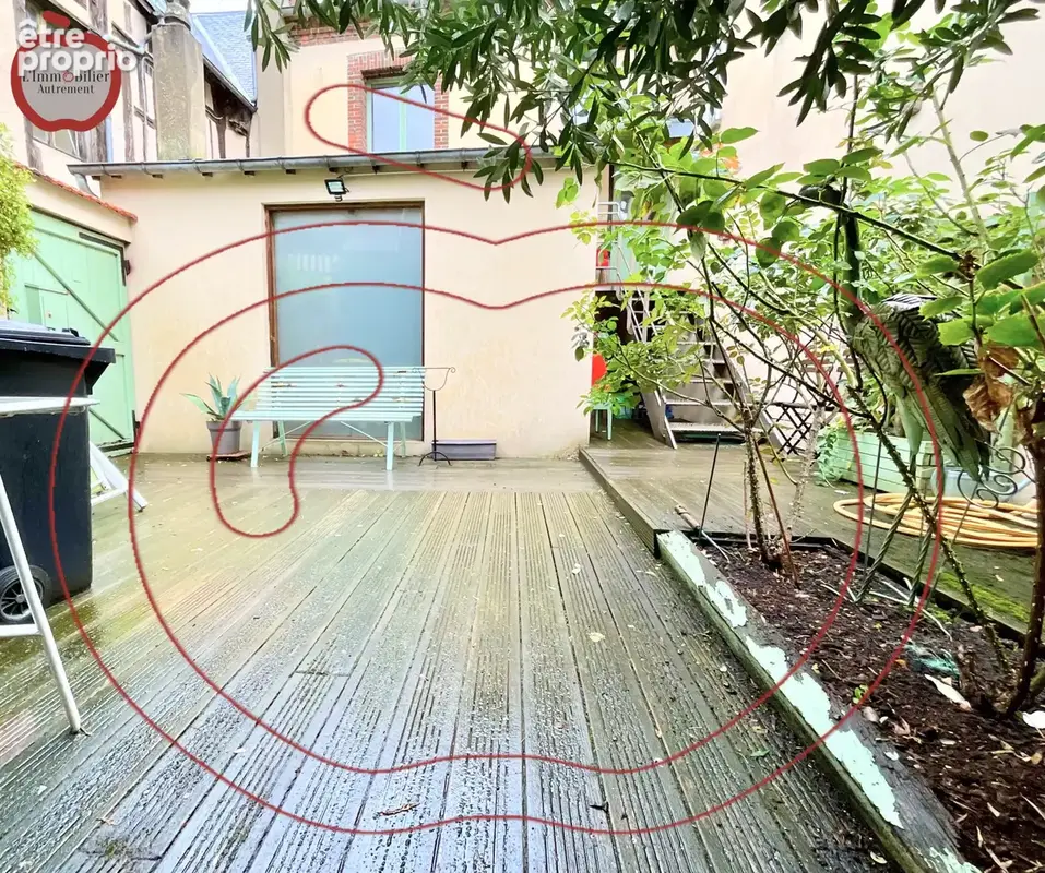 Charmant duplex - cour privative -  coeur historique -verneuil sur avre - photo 15