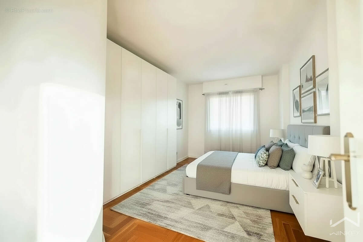 Grand 2 pièces de 56 m2 avec bureau, balcon et parking. - photo 3