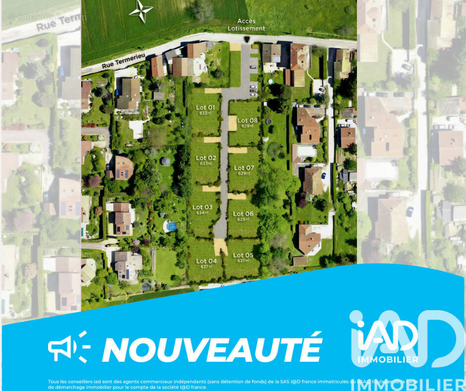 Photo 1 - Terrain à VOIRON