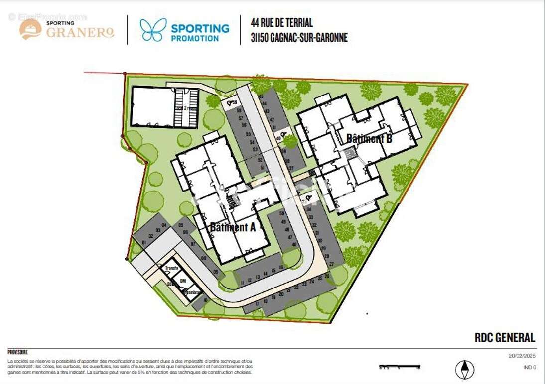 Appartement à GAGNAC-SUR-GARONNE