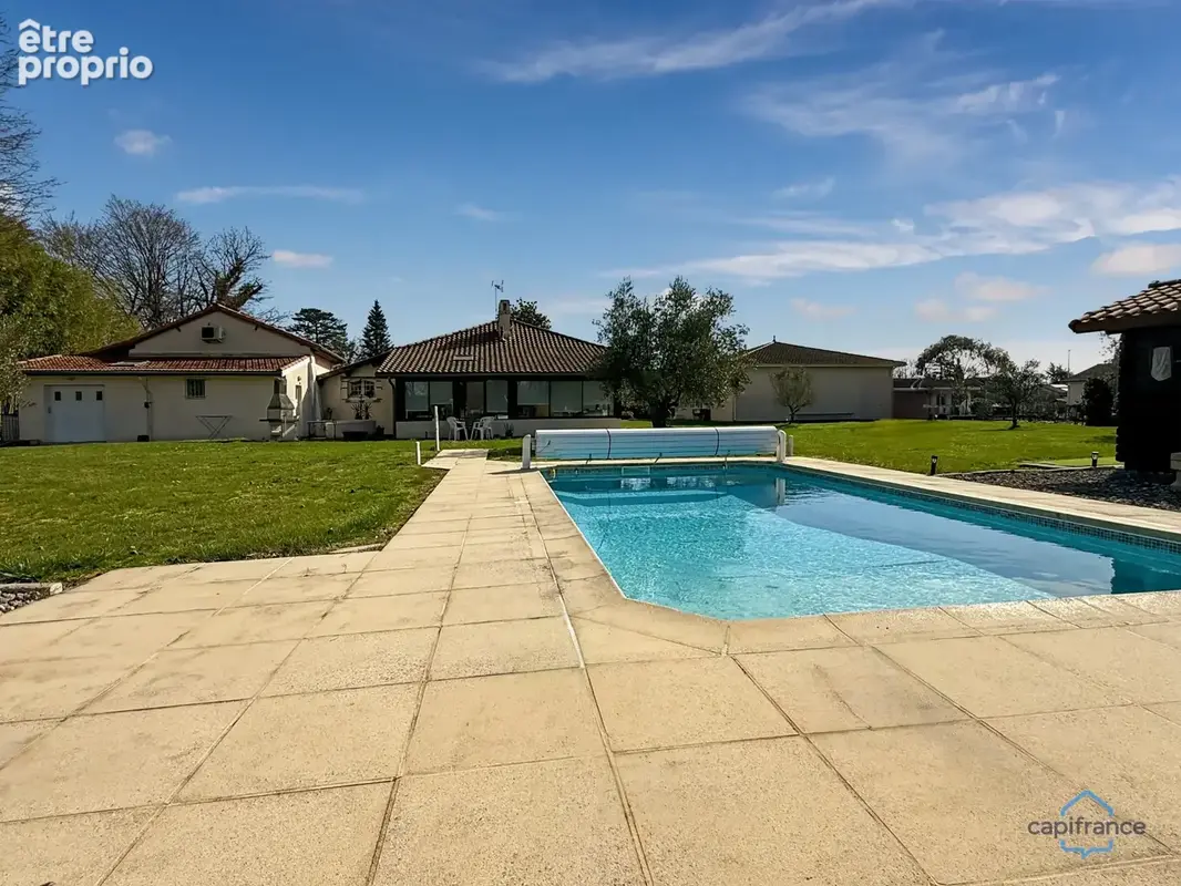 Dpt Gers (32), à vendre BARCELONNE DU GERS Maison T5 de 155 m² habitables + grands garages, dépendances et piscine sur 8678 m² d - photo 27