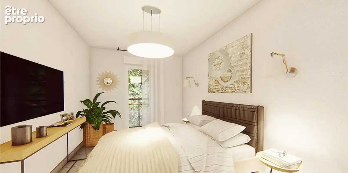 3 pièces de 59m² + terrasse - photo 3