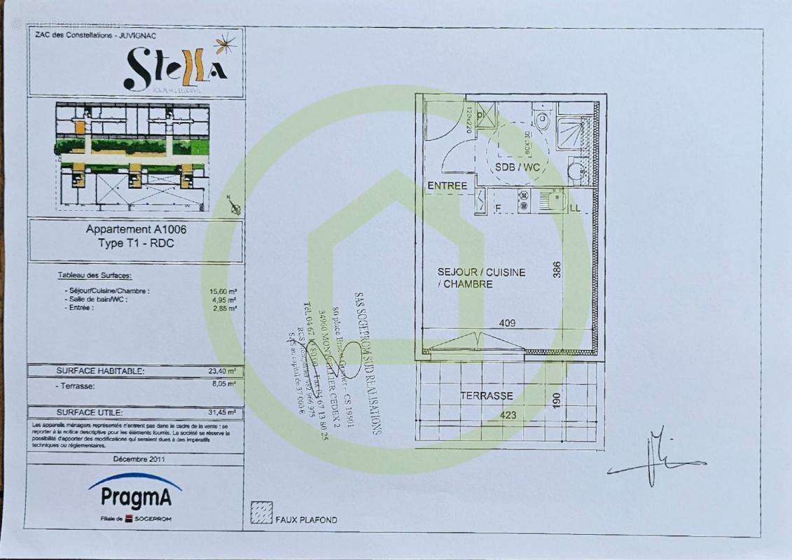 Appartement à JUVIGNAC