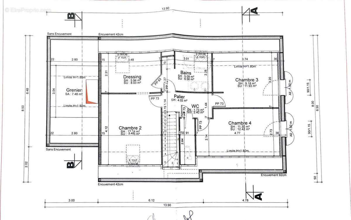 Maison Monnaie 6 pièce(s) 122 m2 - photo 18