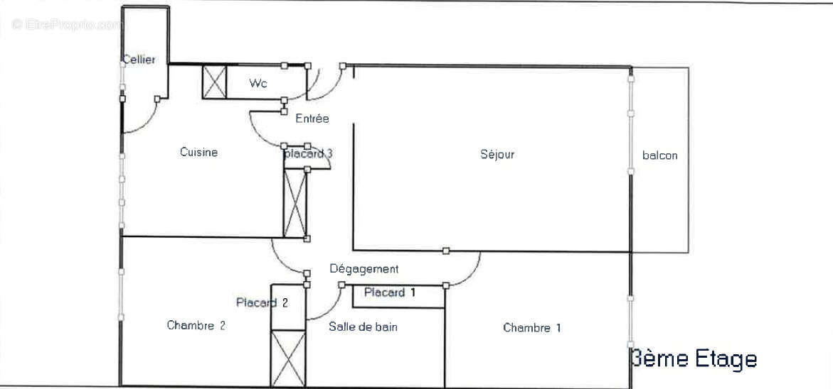 Appartement à SAINT-MARCEL