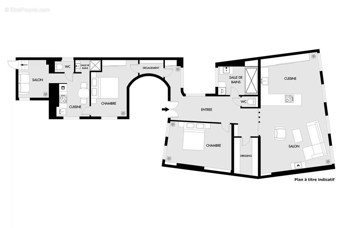 Appartement à PARIS-3E