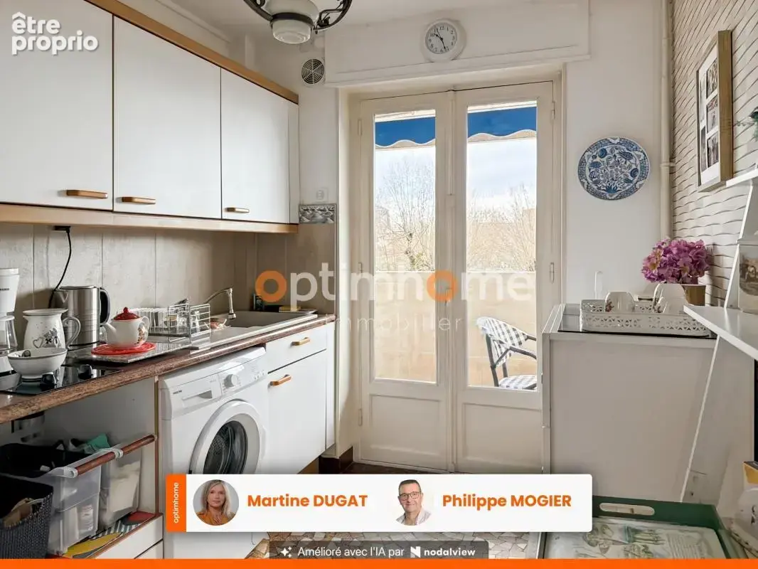 Vichy – face au parc des sources – appartement f2 avec balcon, ascenseur et cave - photo 5