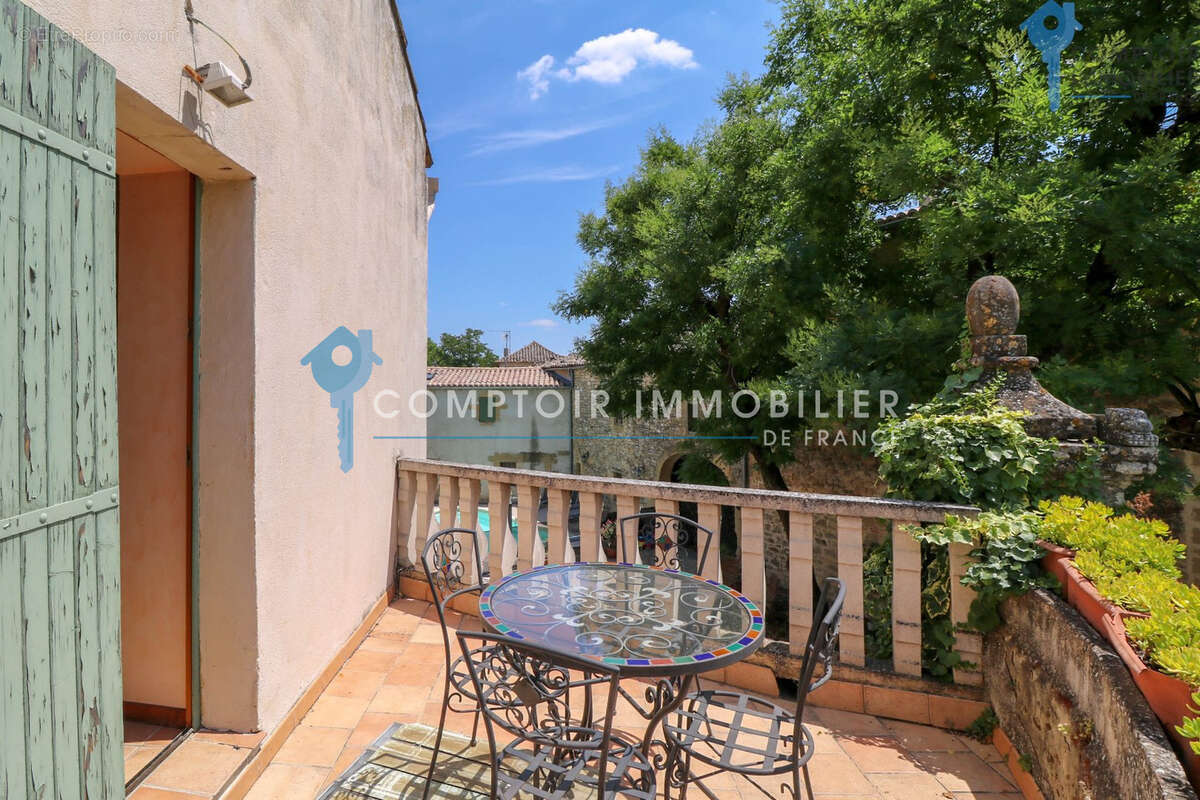 A Vendre GARD (30) - Grande propriété de charme avec piscine en périphérie d'Uzès - photo 12