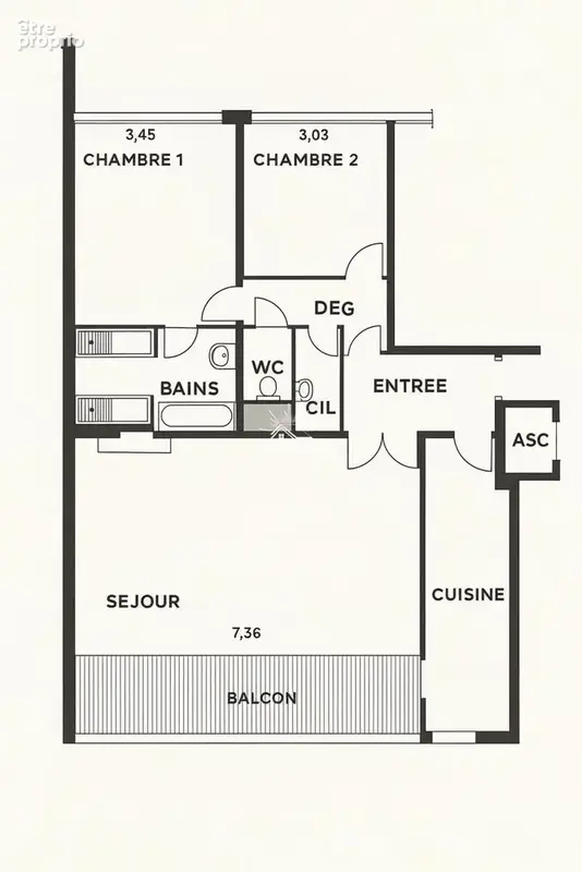 Appartement 3 pièces 85 m² à vendre à Wasquehal (59290) - photo 6