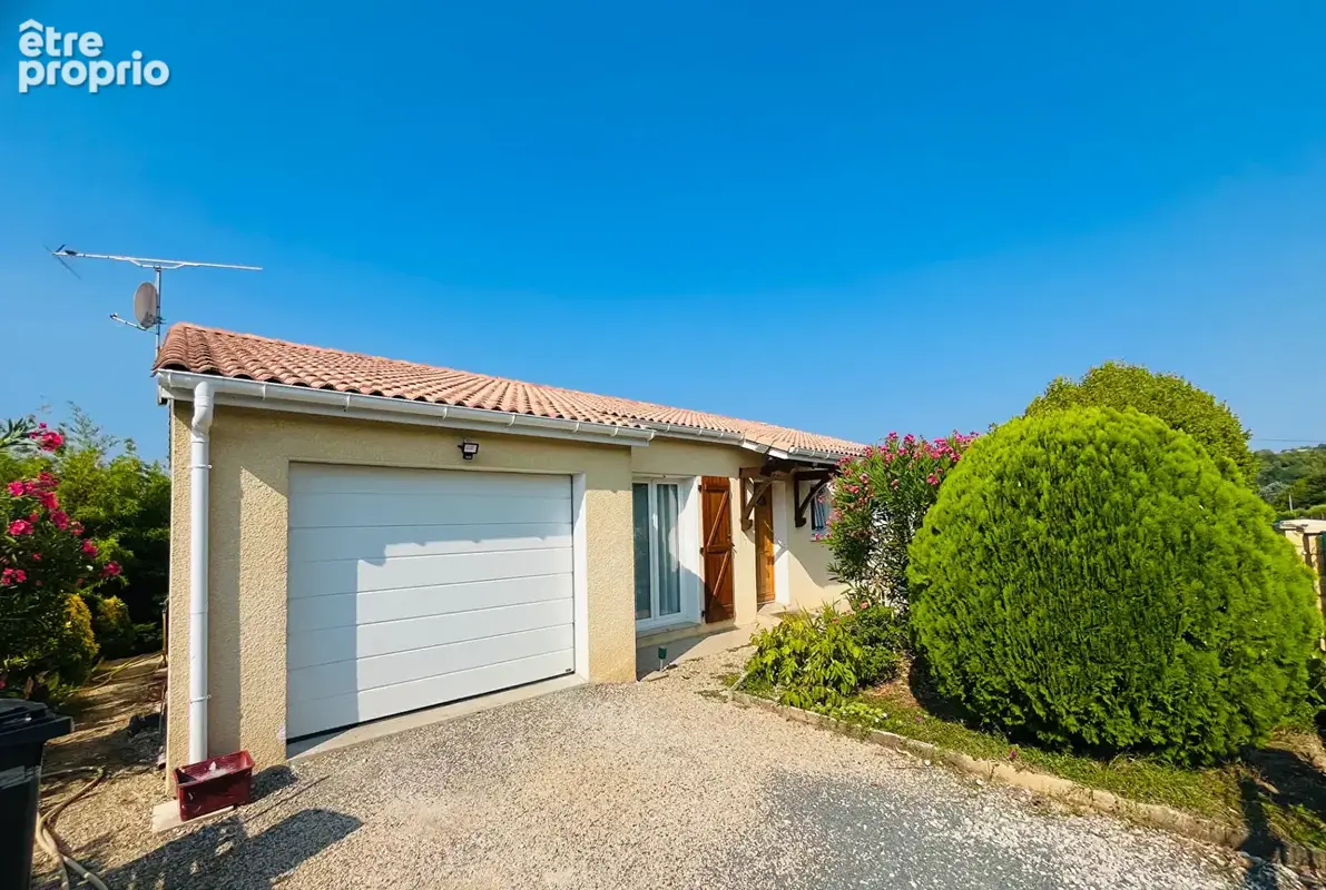 Villeneuve/Lot, secteur Eysses, maison de plain pied avec jardin et garage - photo 18