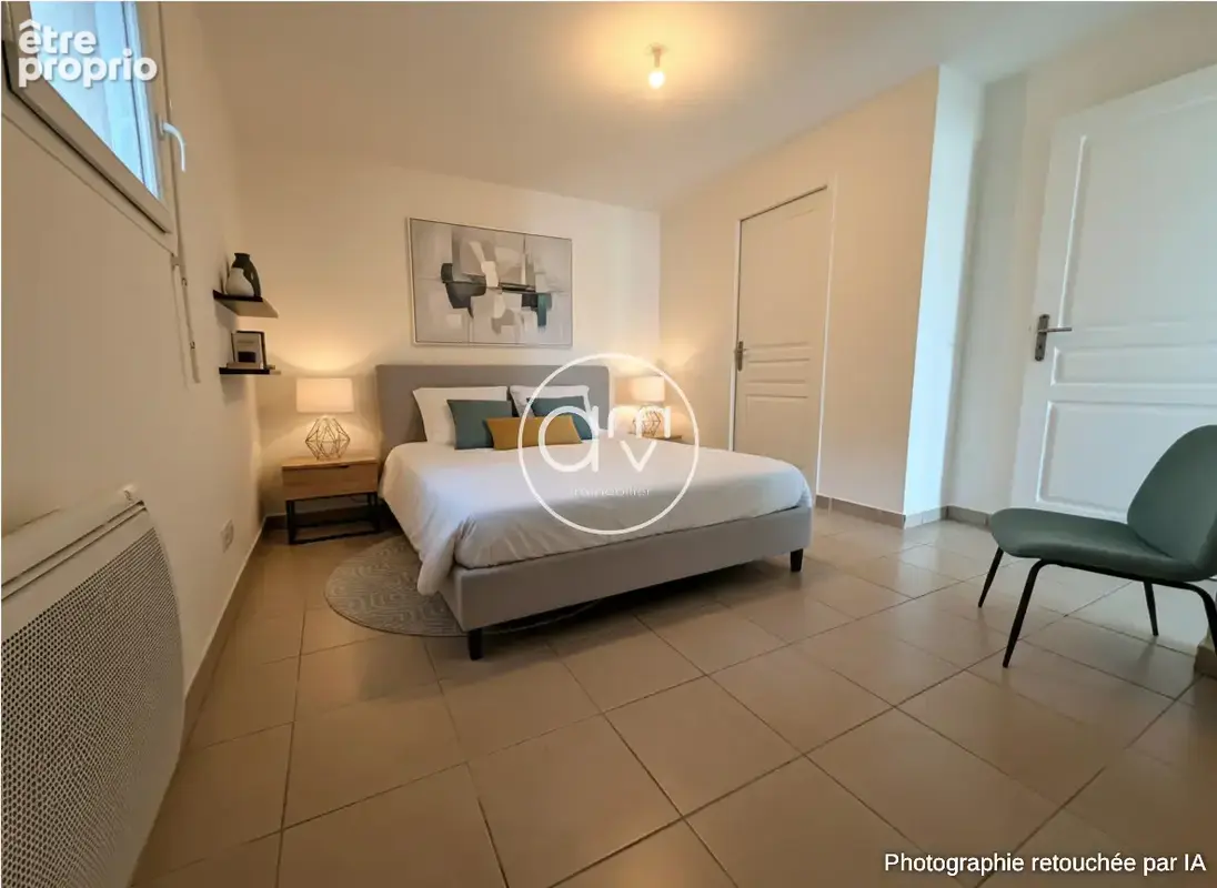 Appartement T2 avec vue - rez de jardin - parking - photo 8