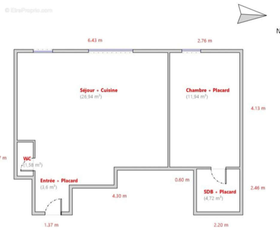 Appartement à COLOMBES