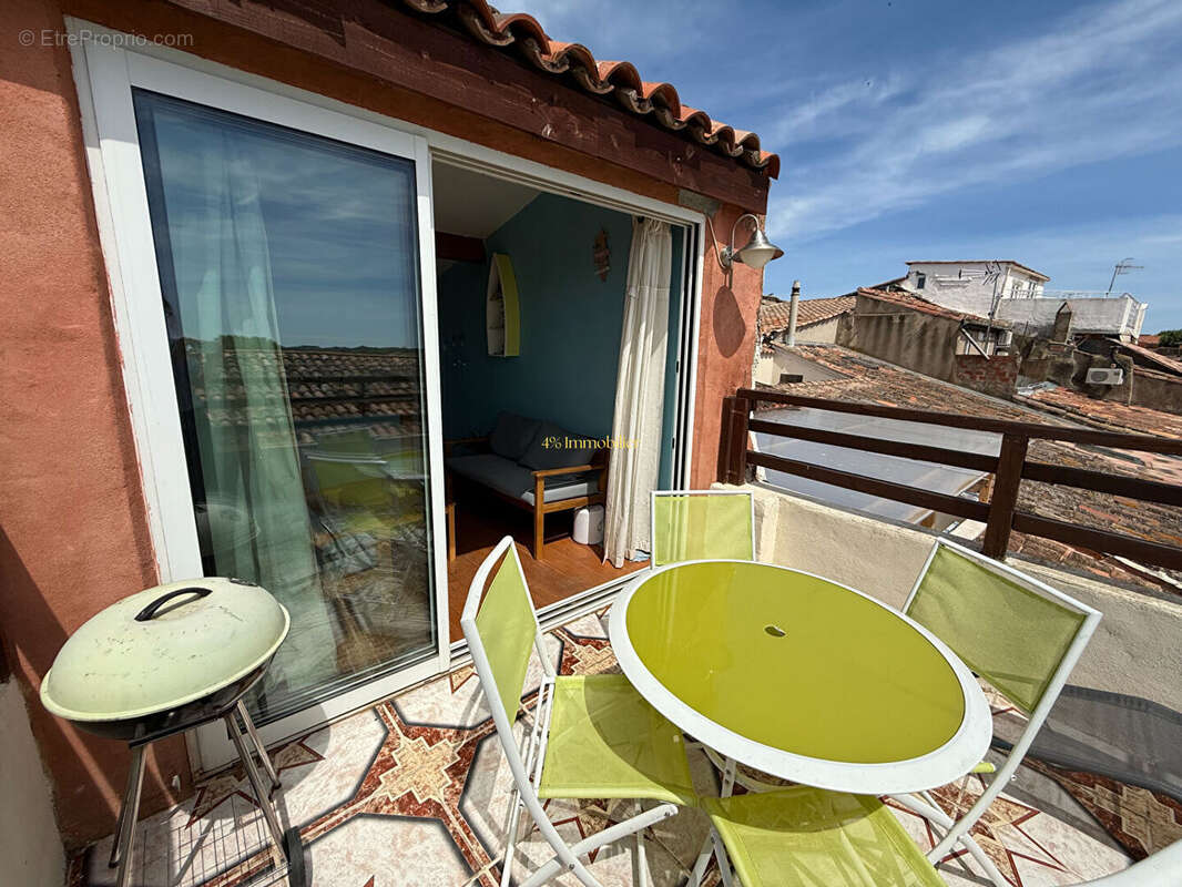Agde, Maison de ville en pierre . Vue exceptionnelle depuis votre terrasse plein sud - photo 5