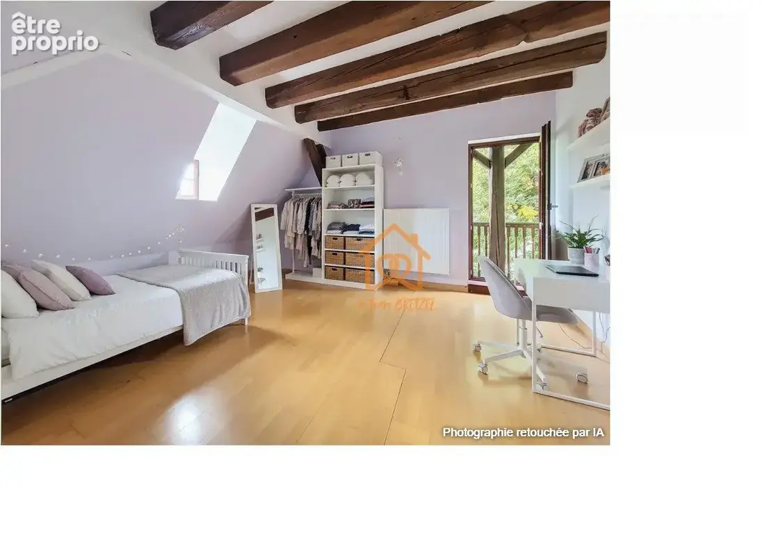Chambre n°1 modifiée par IA