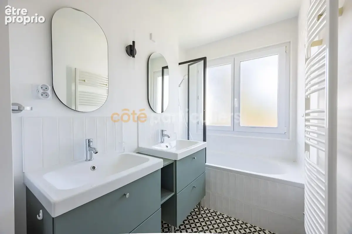 Saint-sebastien-sur-loire -- appartement renové t3 -- 70 m2 -- deux chambres -- balcon -- cave -- stationnement - photo 7