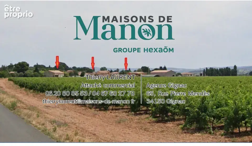 Photo Terrain à Brignac au prix de 119 000€
