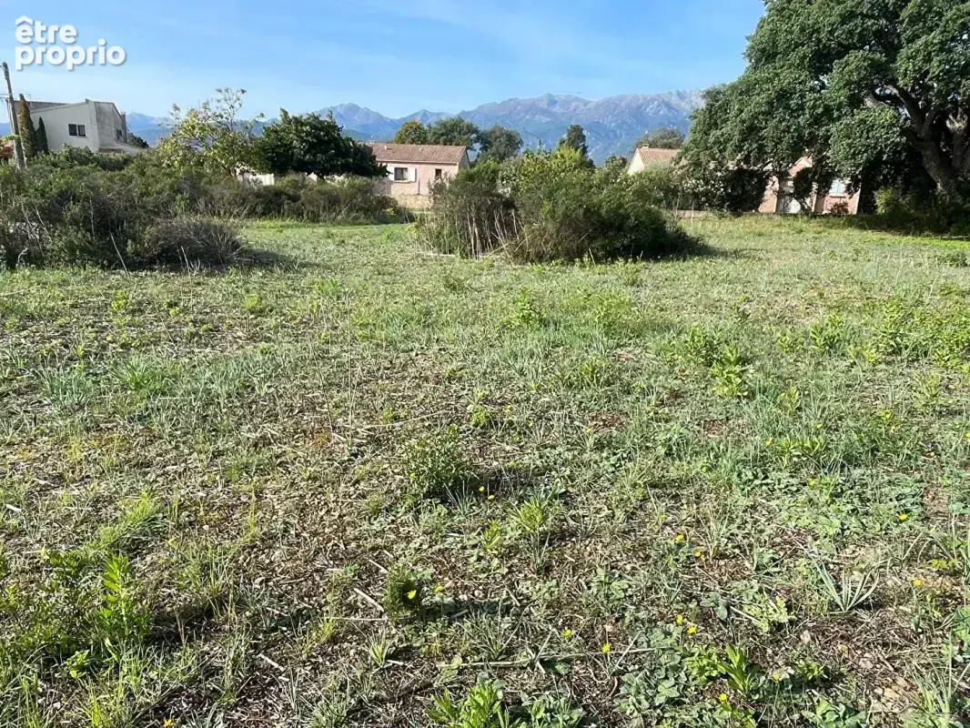 A vendre- Terrain constructible de 900 m2- vue montagnes, Ghisonaccia-Gare - photo 3