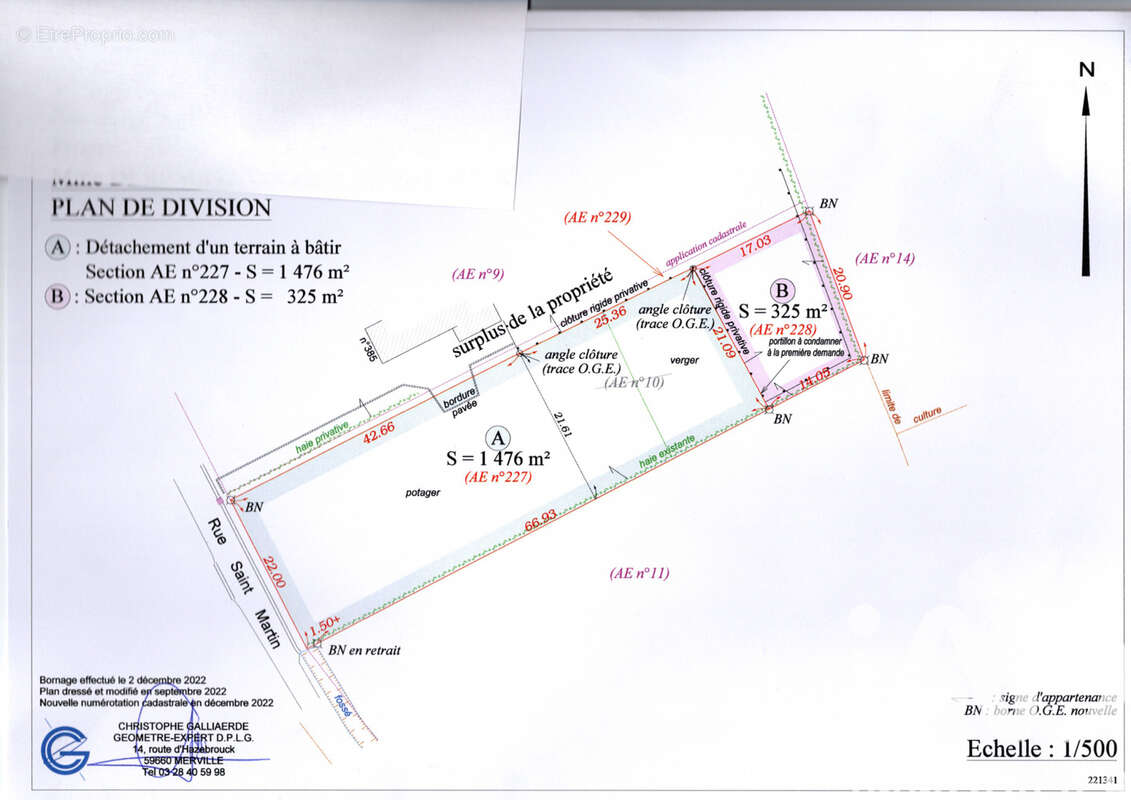 Photo 2 - Terrain à CALONNE-SUR-LA-LYS