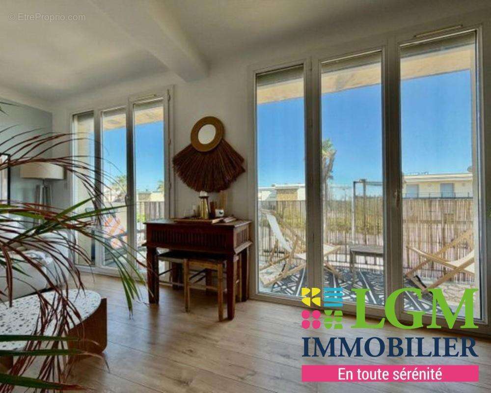 PALAVAS LES FLOTS : Appartement T2 avec VUE MER, Terrasse Cellier et Cave - photo 4