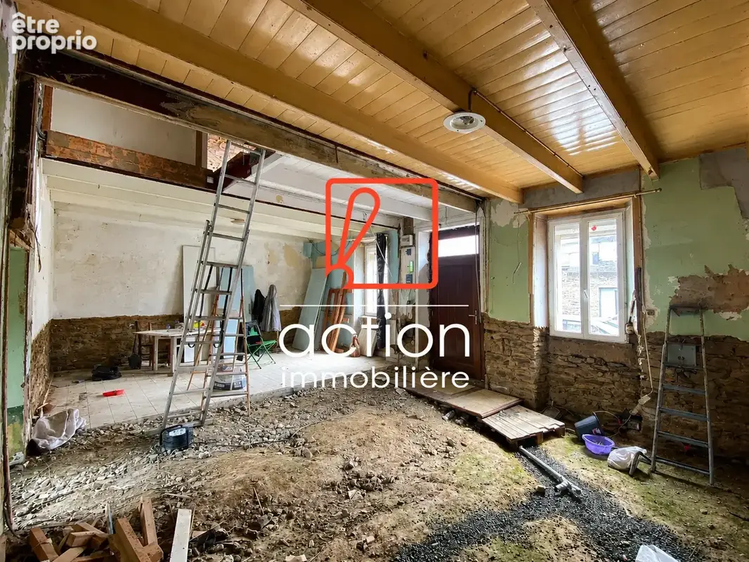 Maison de bourg de 100m2 à rénover entièrement - La Roche-Jaudy - photo 7